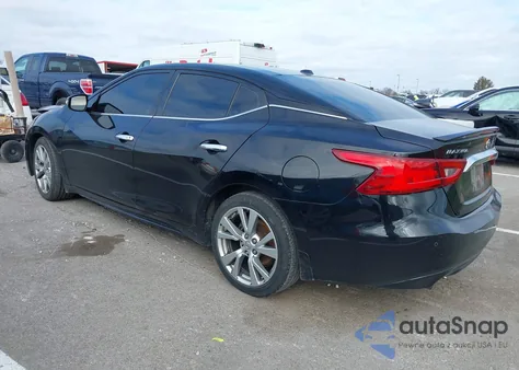 2017 Nissan Maxima 3.5S from USA, damaged, VIN 1N4AA6AP0HC388489